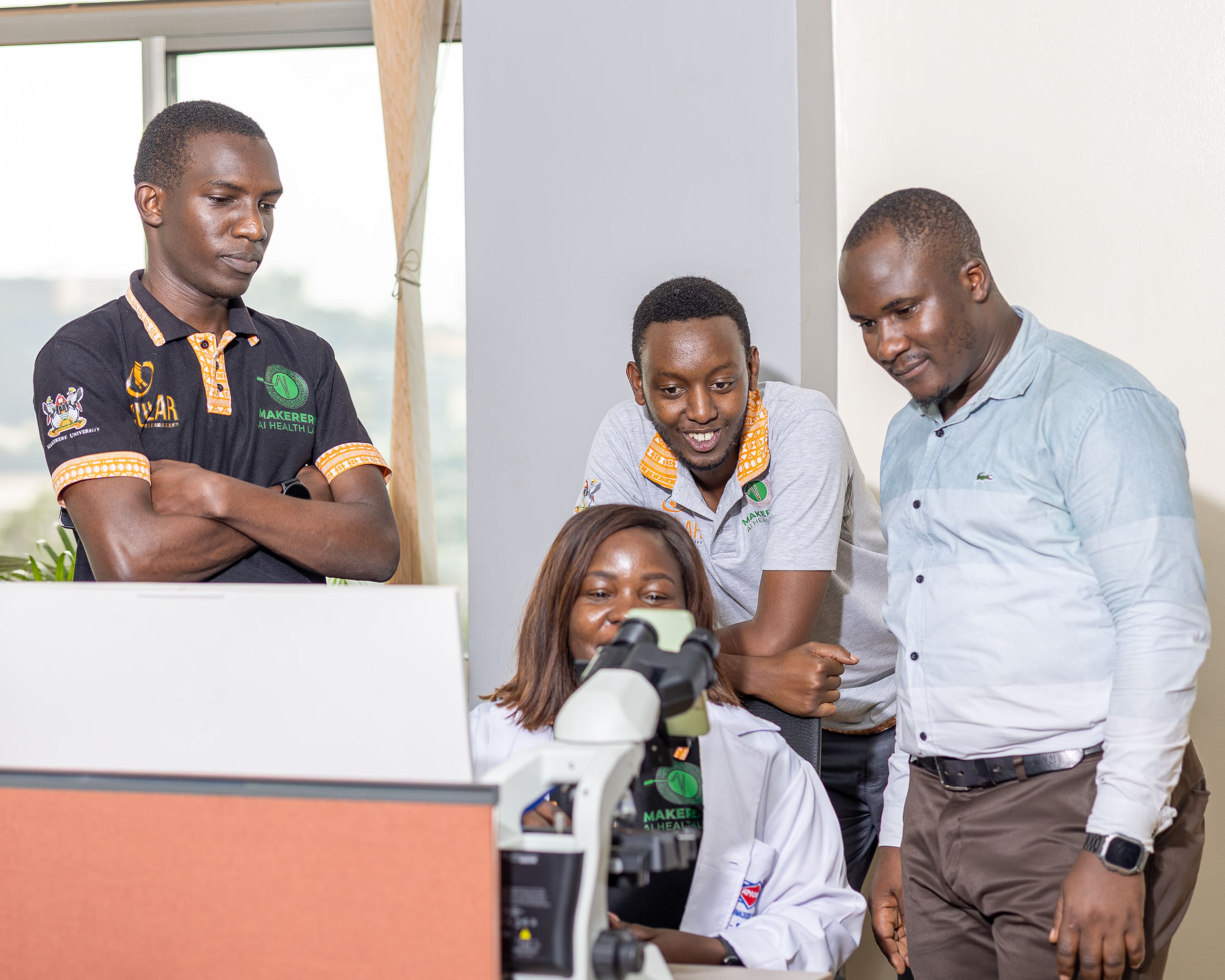 Microscopy workflow in a laboratory setting